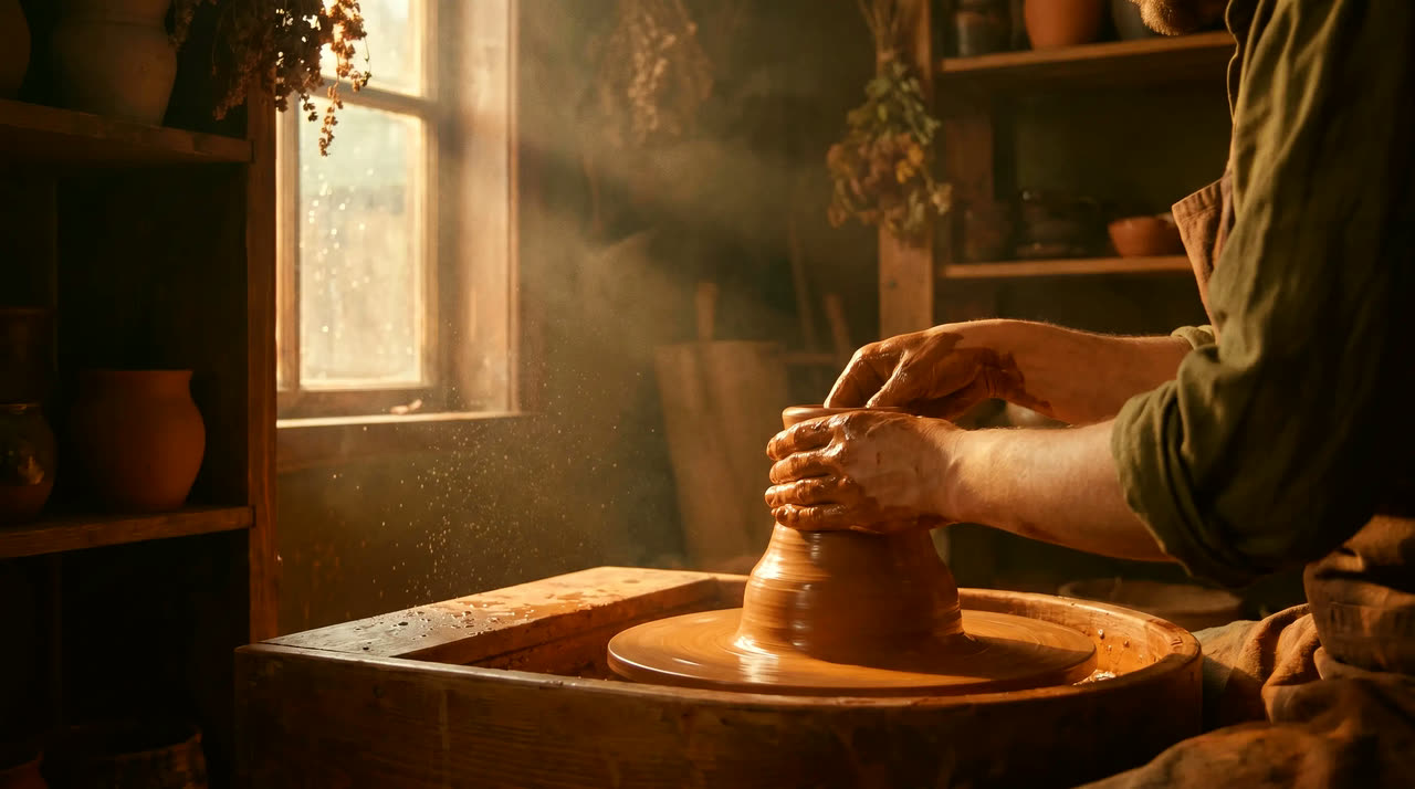Textured natural material, content clearing